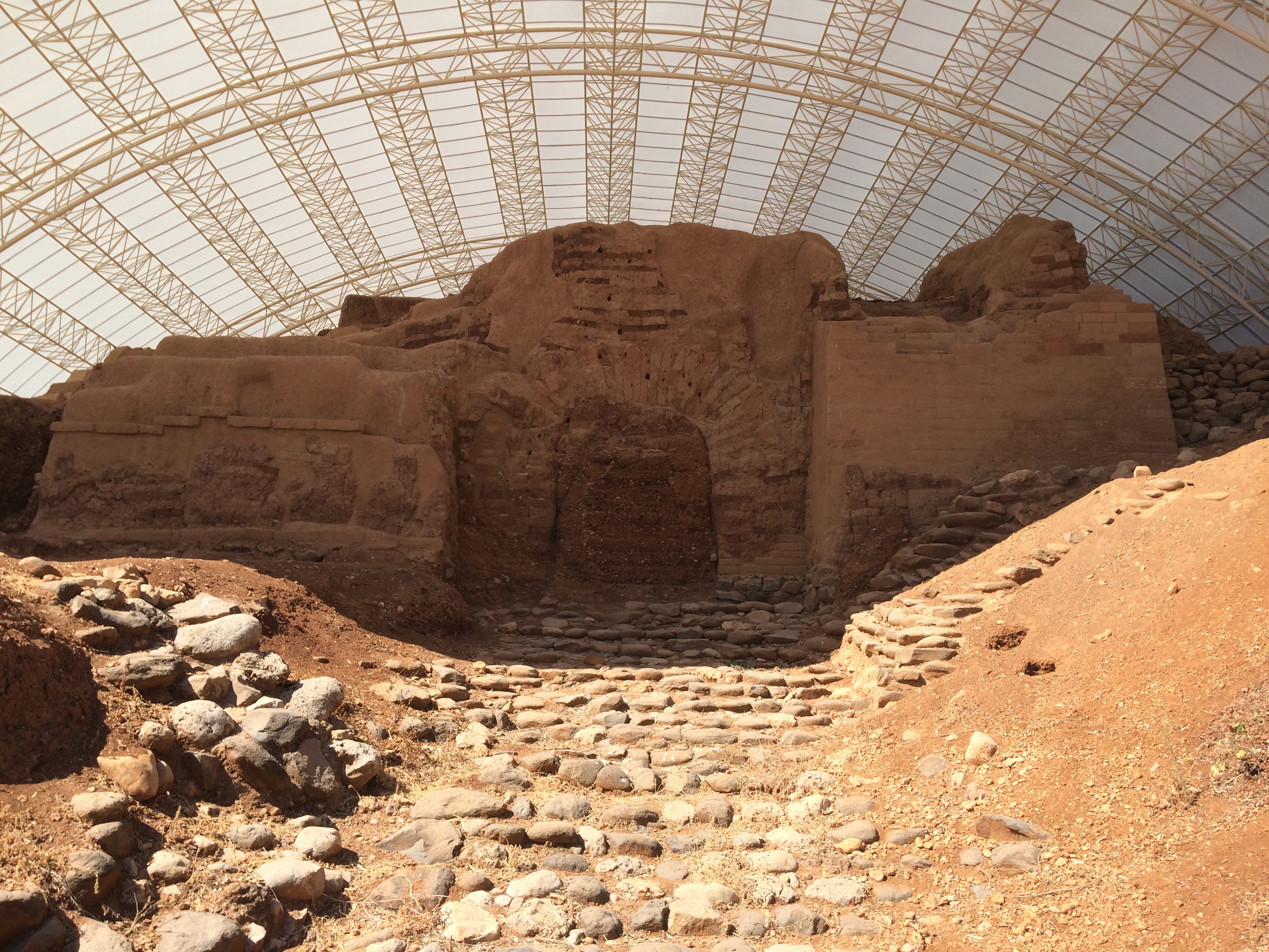 4,000 Year Old Canaanite Gate … Tel Dan, Israel